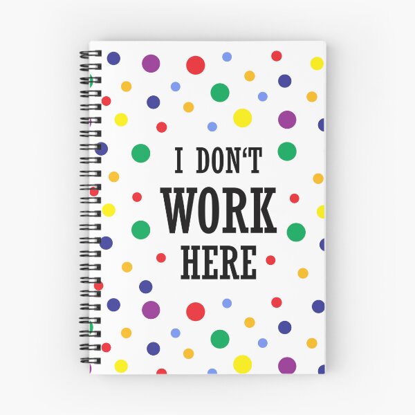 Item preview, I dont work here designed and sold by yellowmadcat.