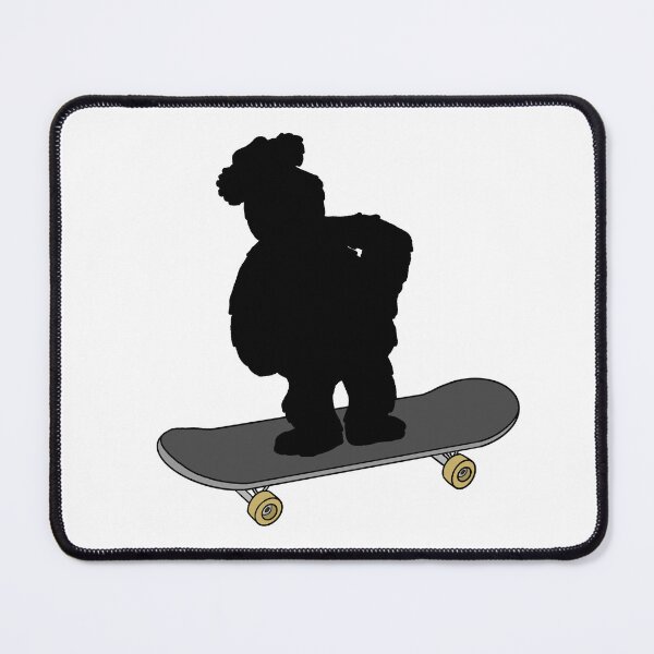 Item preview, Fozzie Bear On A Skateboard designed and sold by Animals-by-JB.