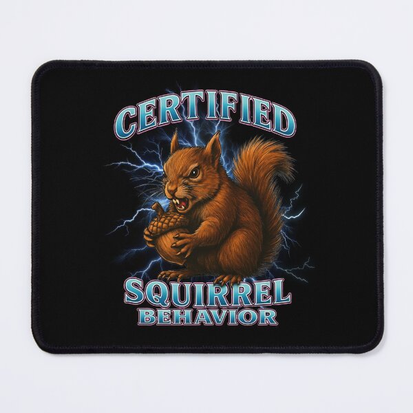 Item preview, Certified Squirrel Behavior Bootleg Meme designed and sold by k3rstman1.