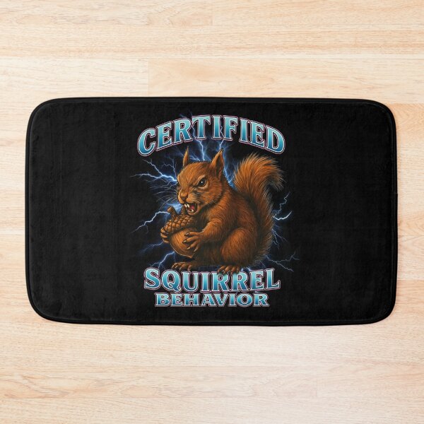Item preview, Certified Squirrel Behavior Bootleg Meme designed and sold by k3rstman1.