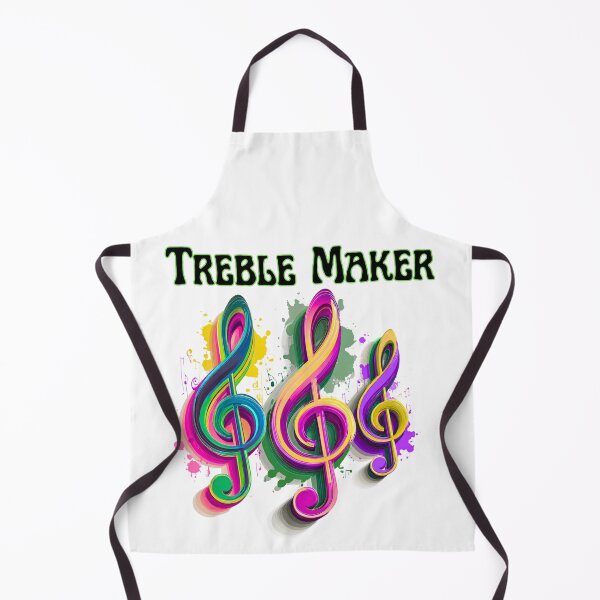 Item preview, Treble Maker Colorful Music Design designed and sold by QuirkyChicArts.