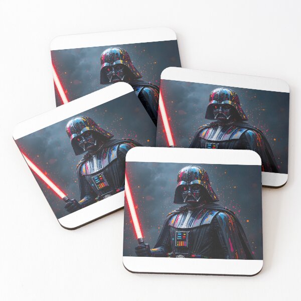 Item preview, The Dark Side Darth Vader Lightsaber Art Colours designed and sold by ART ATTACK ZONE.