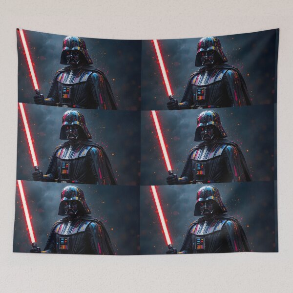 Item preview, The Dark Side Darth Vader Lightsaber Art Colours designed and sold by ART ATTACK ZONE.
