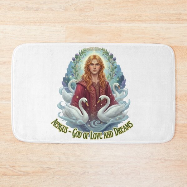 Item preview, Aengus – Celtic God of Love and Dreams | Fantasy Art T-Shirt Design designed and sold by CelticSoulShop.