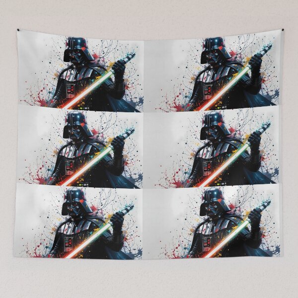 Item preview, The Dark Side Darth Vader Lightsaber Art Paint designed and sold by ART ATTACK ZONE.