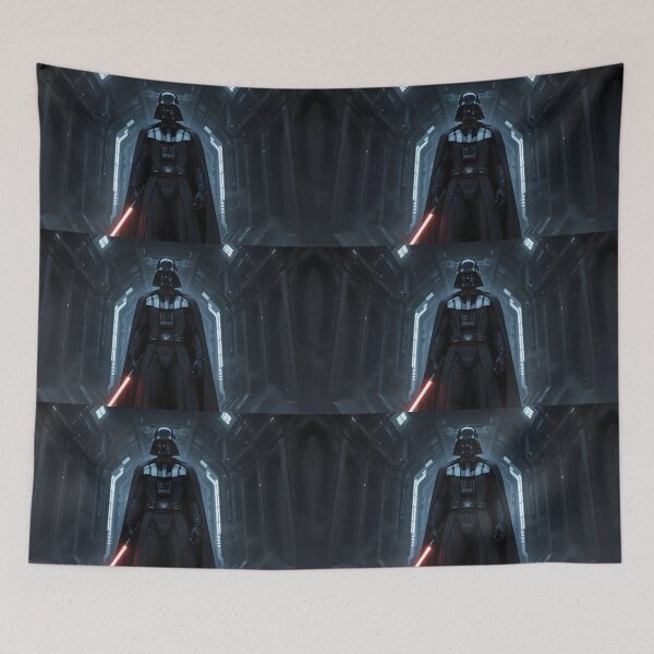 Item preview, The Dark Side Darth Vader Lightsaber Art Landscape designed and sold by ART ATTACK ZONE.