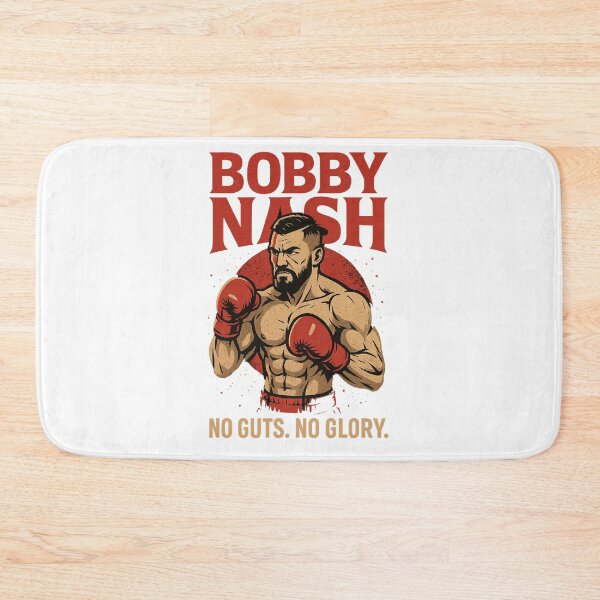 Item preview, Bobby Nash Inspired Bold Typography T-Shirt designed and sold by LatestDesign95.