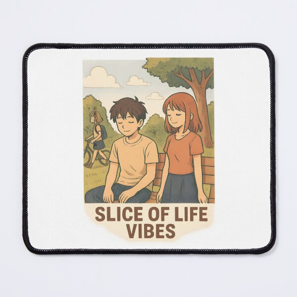 Item preview, Cozy Everyday Anime Vibes | Pastel Park Scene Aesthetic Art Sticker designed and sold by OsasChild.