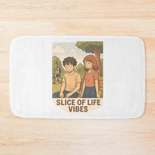 Artikelvorschau, Gemütliche Anime-Vibes für jeden Tag | Ästhetische Kunst der Pastellparkszene Sticker entworfen und verkauft von OsasChild.
