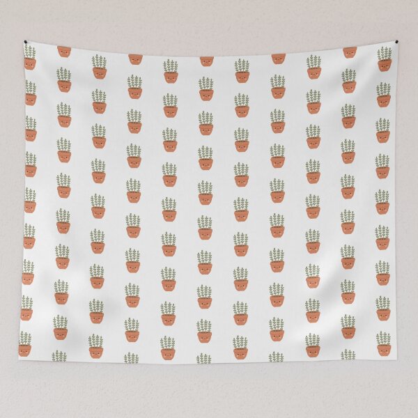Item preview, Succulent Plant in Terracotta Pot – Cute Succulent Illustration designed and sold by PinFlick.
