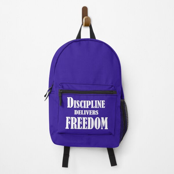 Item preview, Discipline Delivers Freedom – Motivational Quote Design designed and sold by ArtNestVerse.