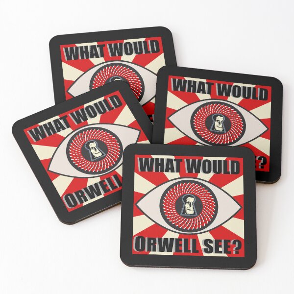 Item preview, George Orwell - What would he see?! designed and sold by KateVanFloofno1.