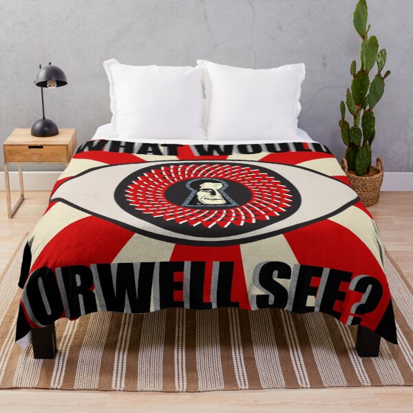Item preview, George Orwell - What would he see?! designed and sold by KateVanFloofno1.