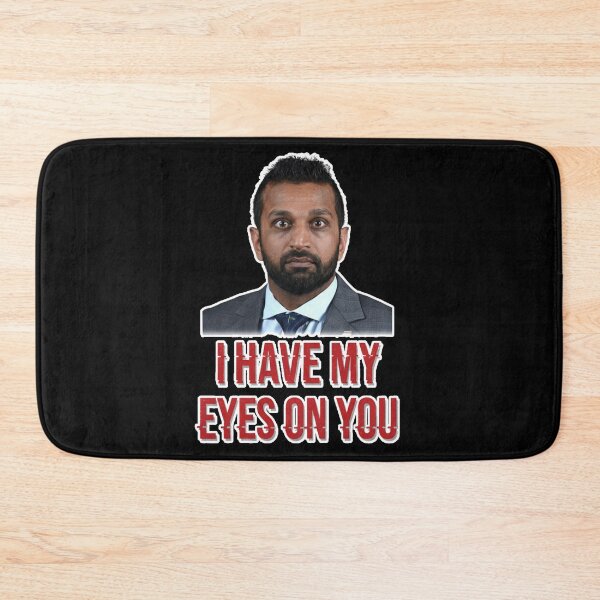 Item preview, Kash Patel Creepy Eyes Tee – I Have My Eyes On You! designed and sold by DyfunctionalTee.