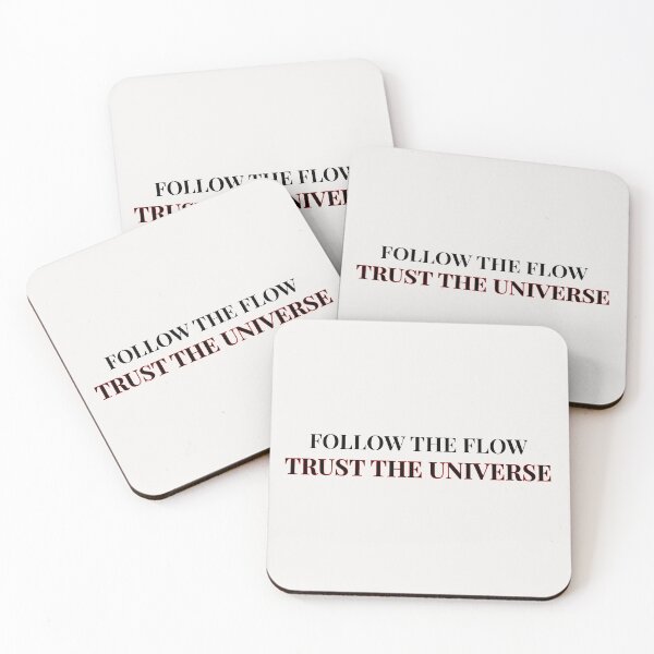 Item preview, Follow the Flow, Trust the Universe designed and sold by LariLoDesigns.