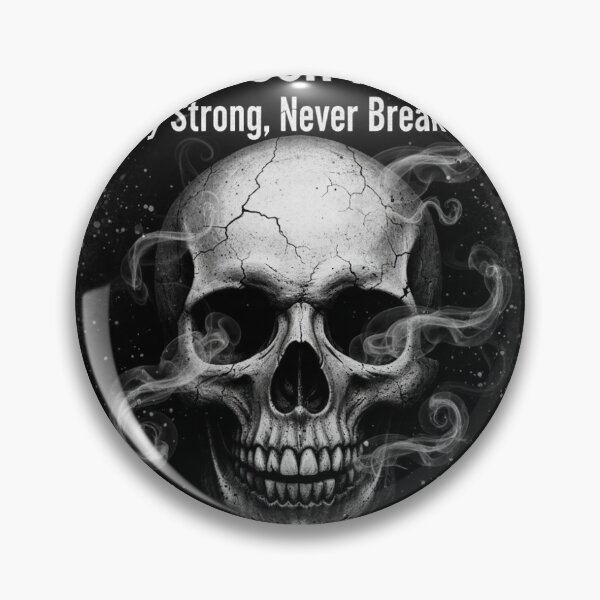 Item preview, Dark Skull Warning Poster | Don’t Touch My Stuff designed and sold by NoviraAura12.