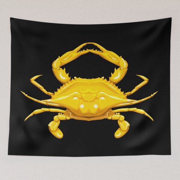 Item preview, Golden Crab designed and sold by wickedcartoons.