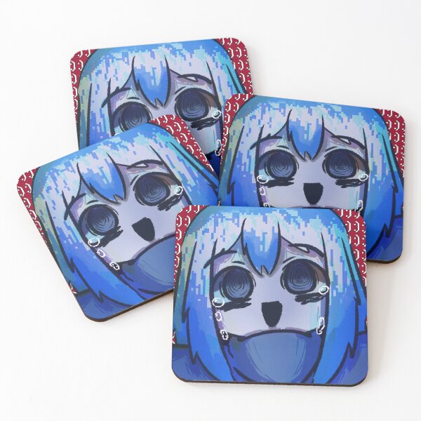 Item preview, Glitchy Crying Face designed and sold by bakanik.