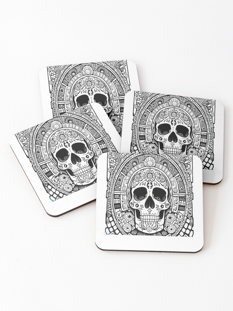 Thumbnail 1 of 5, Coasters (Set of 4), AZTEC designed and sold by Ragnarlonewolf.