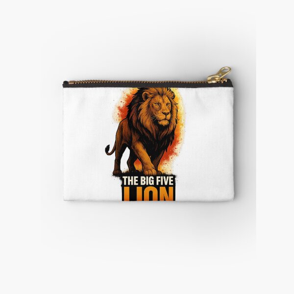 Item preview, The Big Five Lion Safari Art – VLF Design designed and sold by VitalLifeForce.