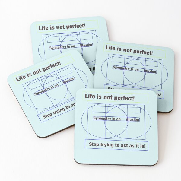 Item preview, Life is Not Perfect designed and sold by Heal of Souls Designs .