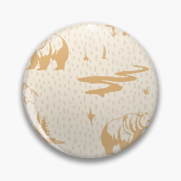 Item preview, Wild Bear in Mountain Region Pattern designed and sold by Farissa Designs.