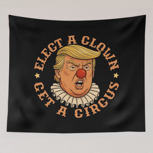 Item preview, Elect a clown, get a circus. designed and sold by ninthstreet.