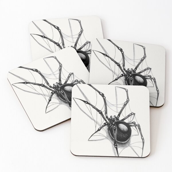 Item preview, Gothic Black Widow Spider designed and sold by otaku.edwardj.