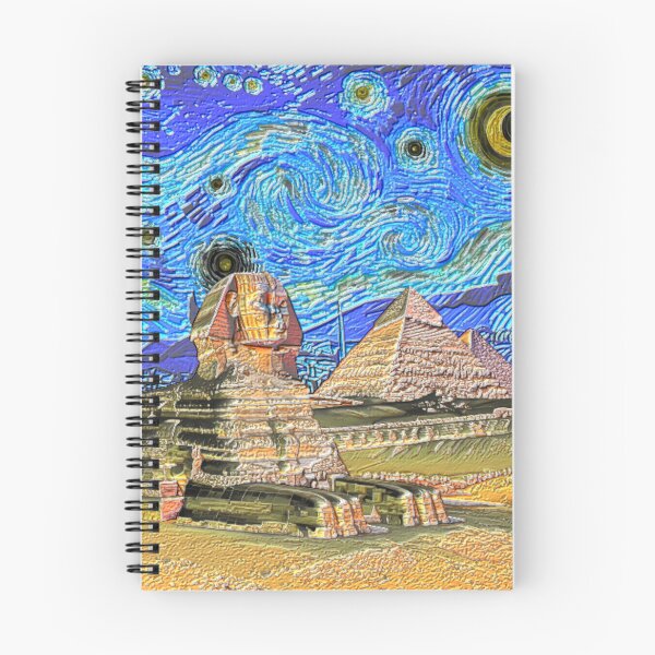 Item preview, sphinx hsl starry night colorful abstract art design designed and sold by SmashingDeals.