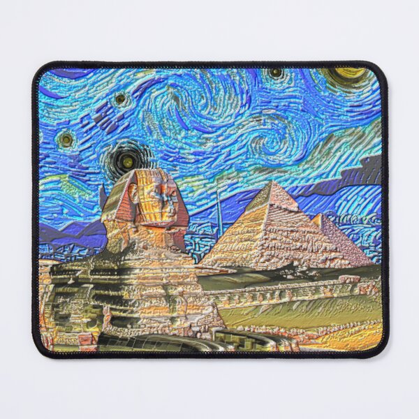 Item preview, sphinx hsl starry night colorful abstract art design designed and sold by SmashingDeals.
