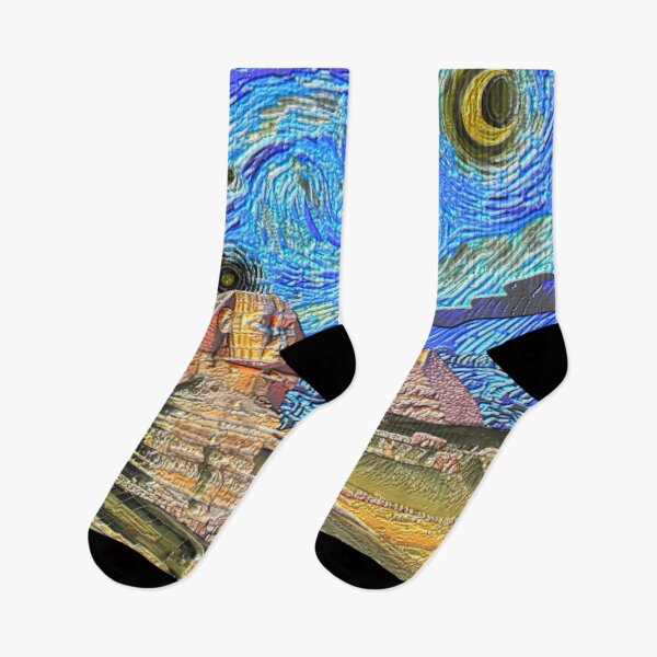 Item preview, sphinx hsl starry night colorful abstract art design designed and sold by SmashingDeals.