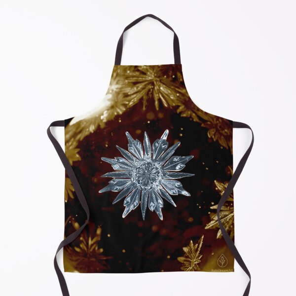 Item preview, Golden crystal flower/elegant glass ornament /shining floralstar /anatolian glass art glass art designed and sold by Raindreamart.