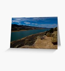 Horsetooth Resevoir in Spring Greeting Card