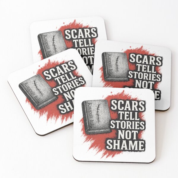 Item preview, “Trash Polka Tattoo Tee ‘Scars Tell Stories’ – No Limits Graphic Shirt” designed and sold by Katapultink.