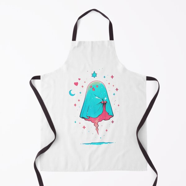 Item preview, blue and pink ghost designed and sold by BAXEL.