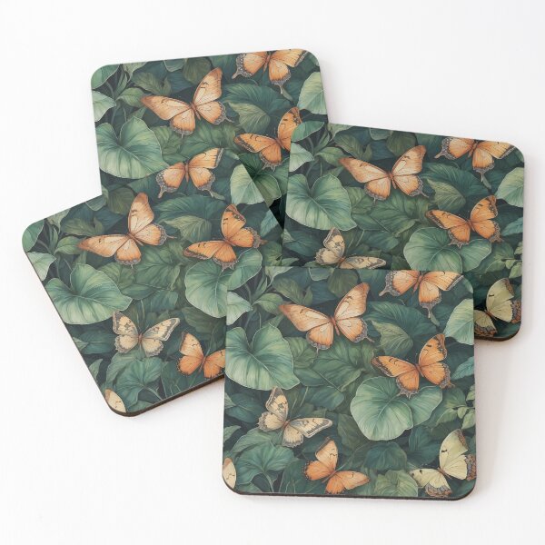 Item preview, Butterflies Amidst Greenery designed and sold by Iconell.