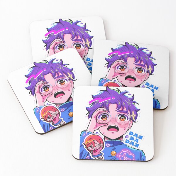 Item preview, Okarun and Momo cora designed and sold by Fiki Star.