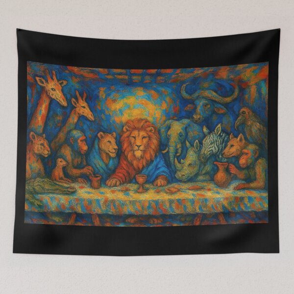 Item preview, the last supper on Noah's Ark designed and sold by PolishBrand.