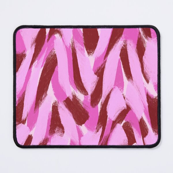 Item preview, Abstract, Pink and Dark Red, Feathered Paint Brush Effect designed and sold by OneThreeSix.
