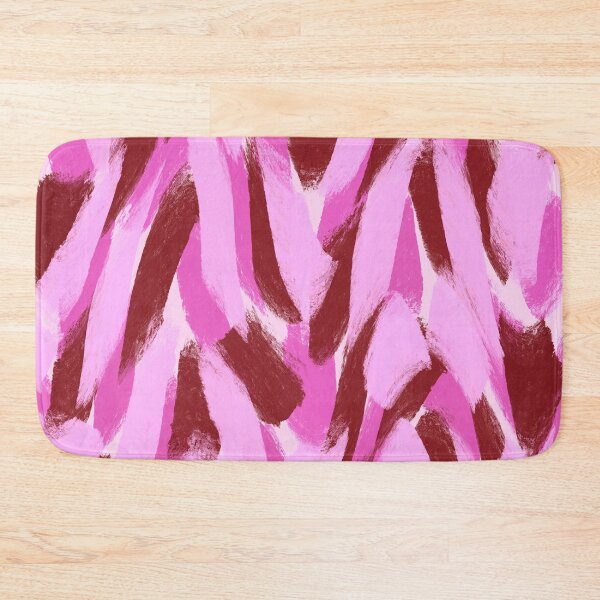 Item preview, Abstract, Pink and Dark Red, Feathered Paint Brush Effect designed and sold by OneThreeSix.