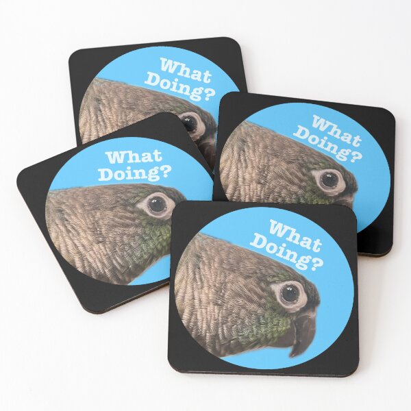 Item preview, What Doing? Mickey the Green Cheek Conure designed and sold by RexGrounds05.