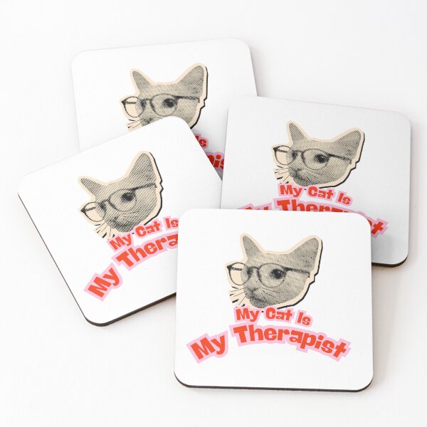 Item preview, My Cat Is My therapist designed and sold by InkImagination1.