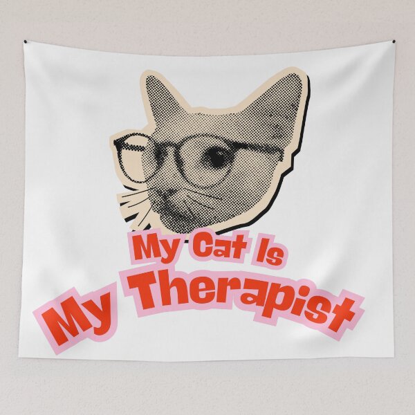 Item preview, My Cat Is My therapist designed and sold by InkImagination1.