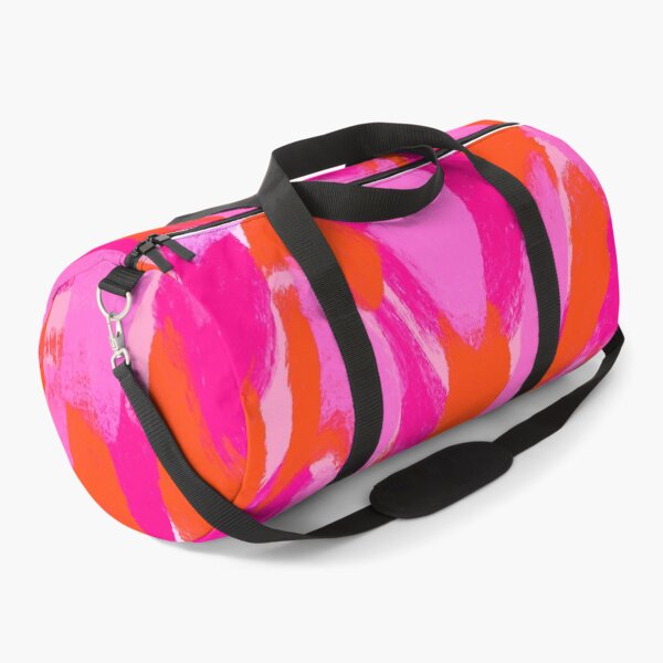 Item preview, Abstract, Hot Pink and Orange, Feathered Paint Brush Effect designed and sold by OneThreeSix.