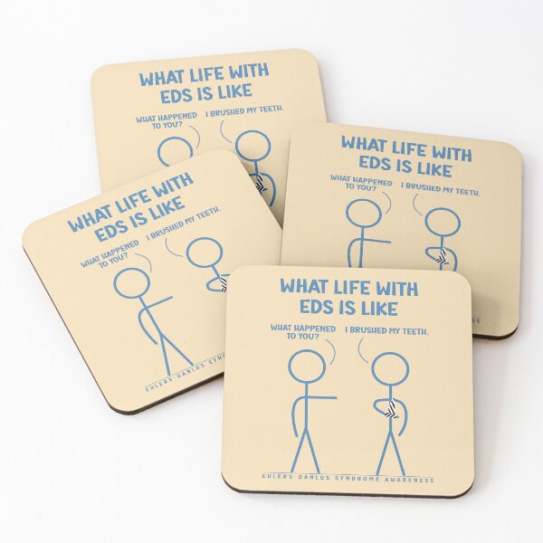 Item preview, EDS Awareness – Brushing Teeth Shouldn’t Hurt designed and sold by Designs by Jesabee.