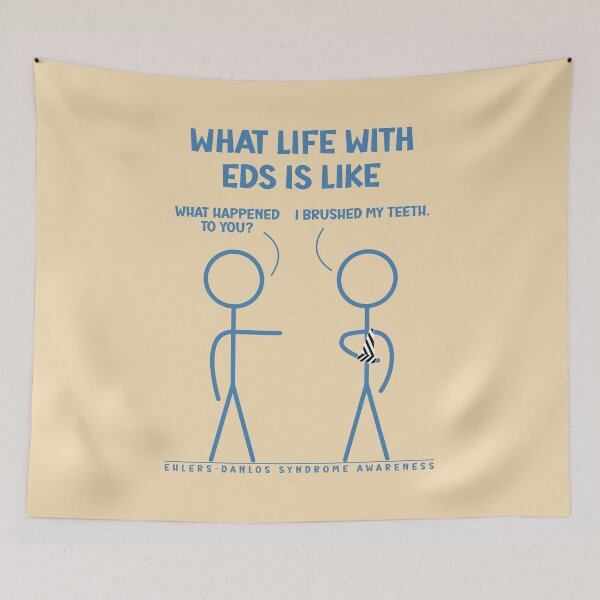 Item preview, EDS Awareness – Brushing Teeth Shouldn’t Hurt designed and sold by Designs by Jesabee.