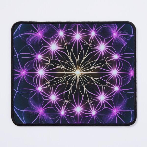 Item preview, modern purple sacred geometry designed and sold by CYMATICSX.
