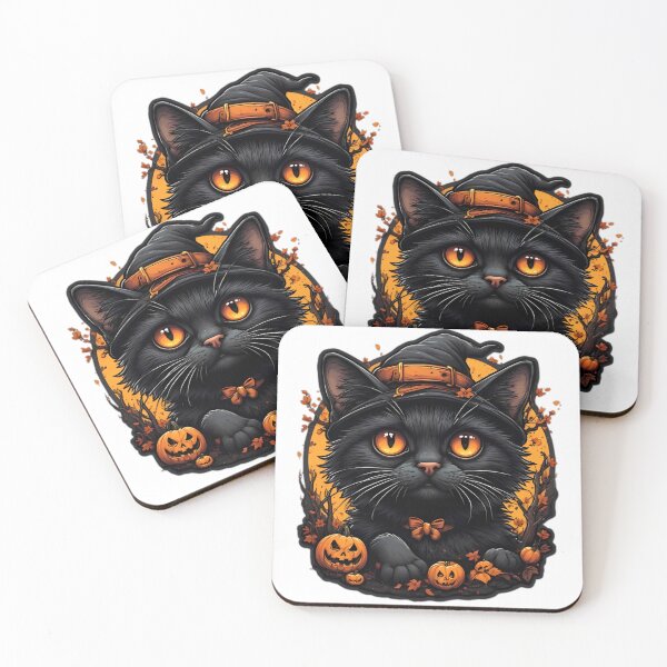 Item preview, gato preto designed and sold by Traços do Brasil .
