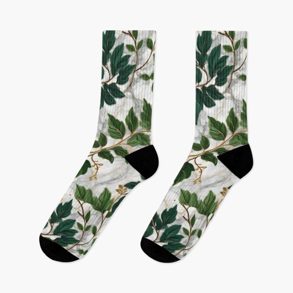 Item preview, Marbled with green branches and leaves designed and sold by Ciervo Primavera.