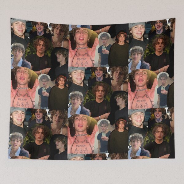 Item preview, Vinnie Hacker Collage  designed and sold by DrawnByGee.